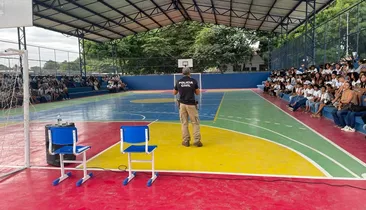 Polícia Civil faz palestra de conscientização sobre violência escolar
