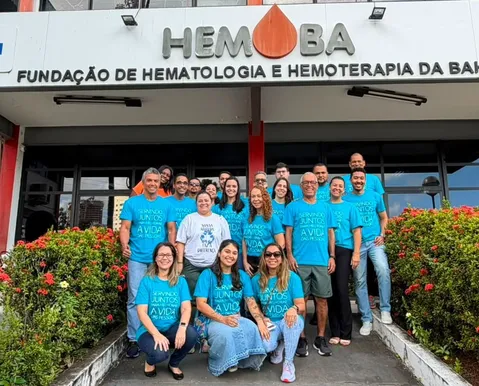 Ação solidária reúne voluntários para doação de sangue e medula em Salvador