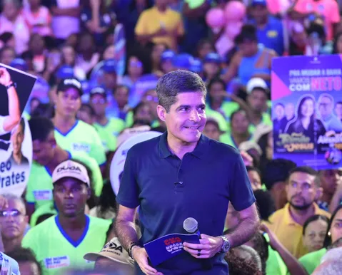 ACM Neto deve ter mais de 1 minuto de vantagem em tempo de TV
