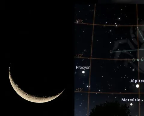 Alinhamento planetário: como ver Mercúrio, Júpiter, Vênus e a Lua nesta noite