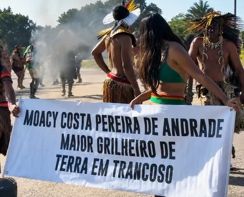 Após bloqueios, Justiça suspende reintegração da Aldeia Lagoa Doce