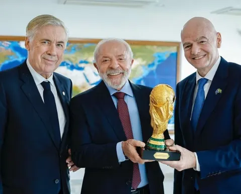 Após queda do Brasil na Copa, web resgata fala de Lula sobre Ancelotti