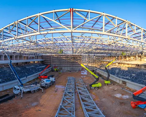 Arena Multiuso de Salvador entra na reta final com aporte de R$ 163 milhões; veja fotos - Imagem