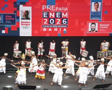 Aulão prepara estudantes da Bahia para Enem 2026