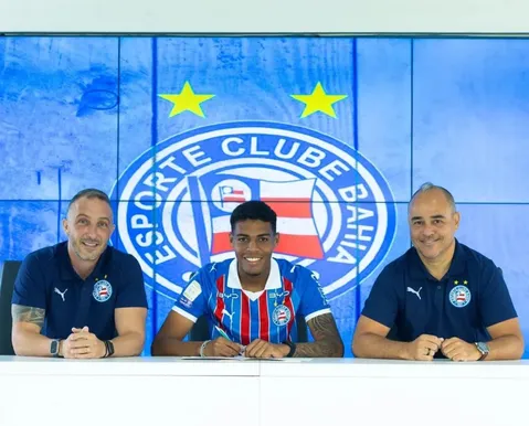 Bahia renova com joia da base após boas atuações no time principal - Imagem