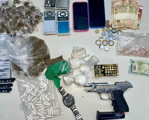 Casal é preso por usar carrinho de queijo coalho para vender drogas em Salvador