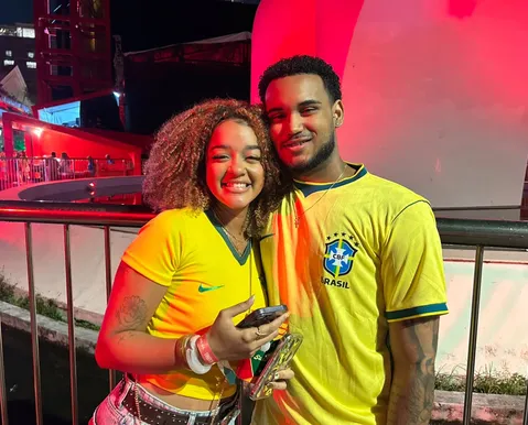 Casal torcedor da Seleção revela que se conheceu na Copa de 2022