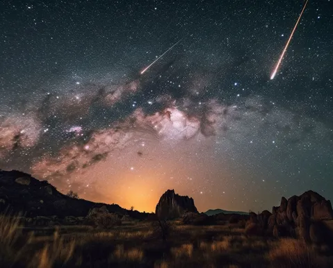 Chuvas de meteoros poderão ser vistas em todo o Brasil a olho nu
