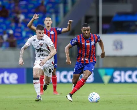 Com estilos opostos, Bahia e Vitória marcam gols de forma semelhante no Brasileirão - Imagem