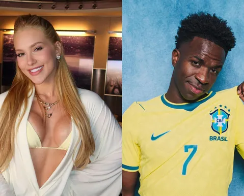 Com foto ousada, Virginia Fonseca confirma romance com Vini Jr