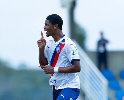 Destaque do Bahia chega ao 6º gol e impressiona no Brasileirão Sub-17