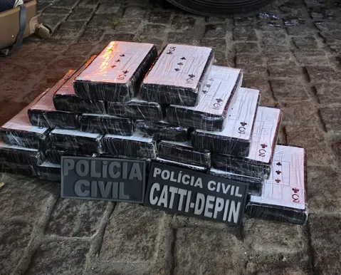Droga avaliada em R$ 1,3 milhões é apreendida em rota interestadual