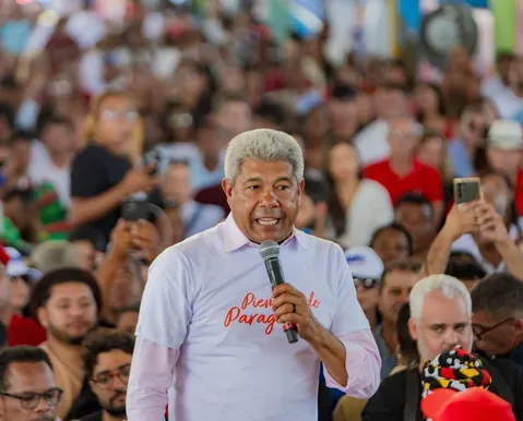 Em Itaberaba, Jerônimo defende avanço das políticas públicas na Bahia - Imagem