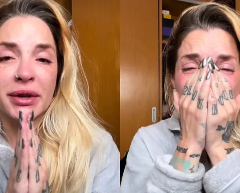 Ex-BBB faz denúncia de agressão contra ex-marido em vídeo aos prantos - Imagem