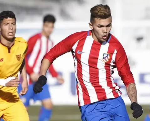 Ex-jogador do Atlético de Madrid pede rescisão de clube brasileiro