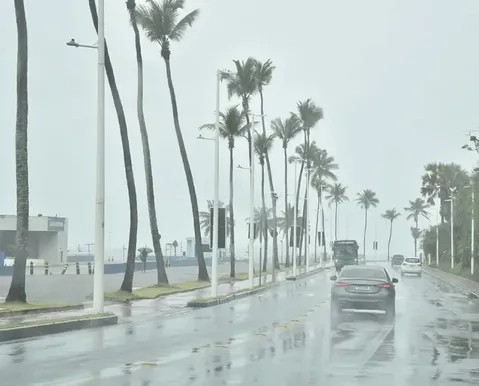 Frente fria deve deixar tempo instável em Salvador ao longo da semana
