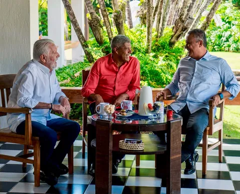Jerônimo, Wagner e Rui lançam projeto "Café sem Filtro"