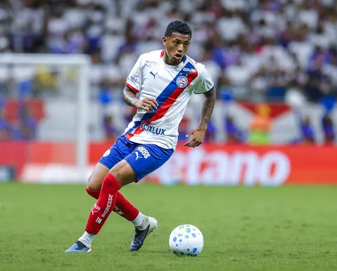 Joia do Bahia celebra estreia e exalta apoio de Éverton Ribeiro - Imagem