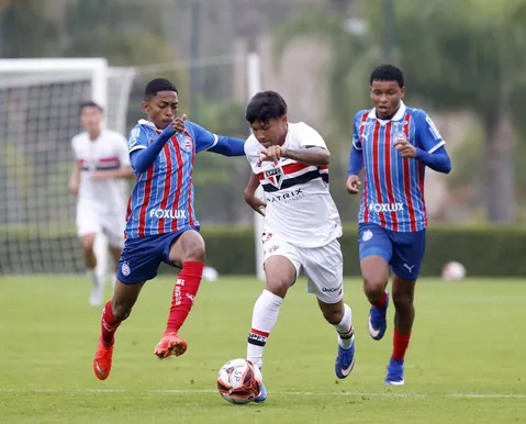 Joia marca, mas Bahia sofre goleada histórica no Brasileirão Sub-17