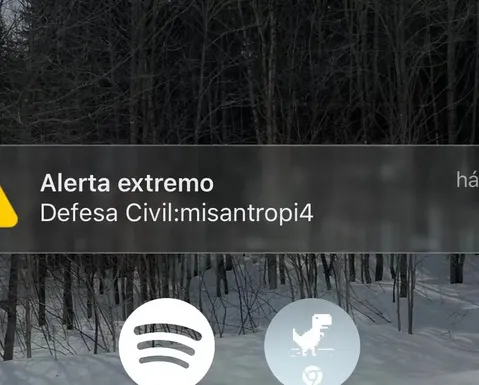 Mais de 30 milhões recebem alerta falso da Defesa Civil
