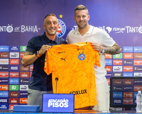 Novo reforço do Bahia parou negociação para vestir a camisa tricolor