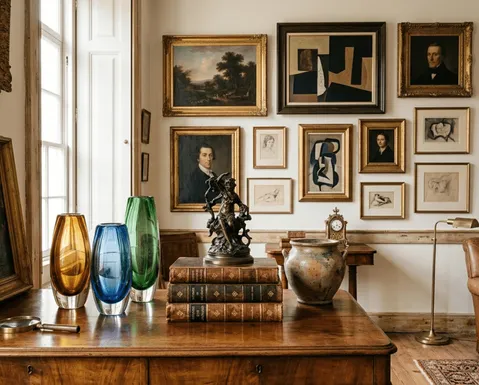 Objetos colecionáveis transformam a decoração - Imagem