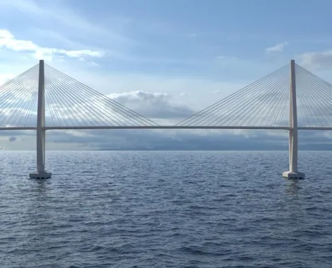 Obras da Ponte Salvador-Itaparica avançam com montagem de equipamento
