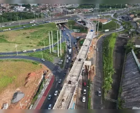 Obras do VLT: bloqueios em trechos da BR-324 começam nesta terça-feira