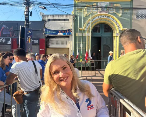 "Oposição torce contra", dispara Ivana Bastos sobre ponte Salvador-Itaparica - Imagem