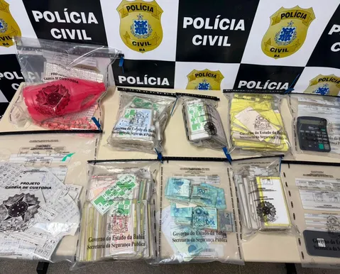 PC apreende mais de R$ 10 mil e desfaz bingo clandestino em Guanambi