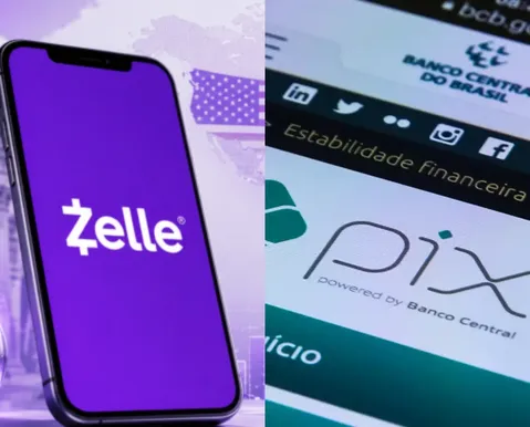 Pix x Zelle: veja as diferenças entre os dois sistemas de pagamento