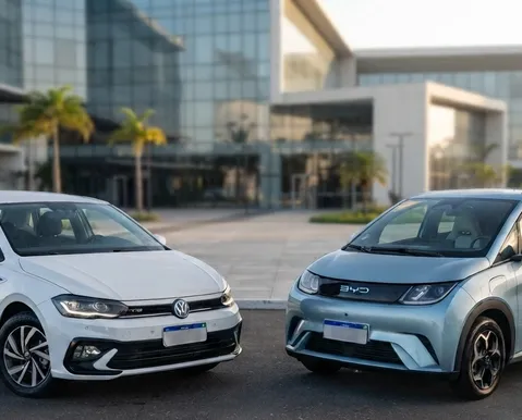 Polo ou Dolphin Mini: qual hatch realmente vale o seu dinheiro em 2026 - Imagem