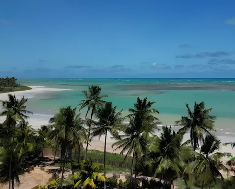 Praia do Nordeste fora do roteiro caro surpreende turistas