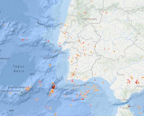 Terremoto de magnitude 4,1 atinge duas cidades no sul de Portugal