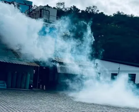 Vazamento de amônia gera alerta e mobiliza bombeiros no interior da Bahia