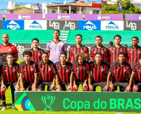 Vitória perde para o Inter e está eliminado da Copa do Brasil Sub-15