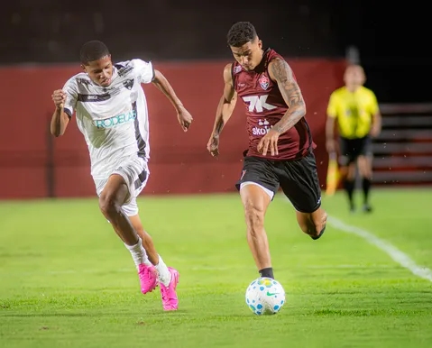 Vitória vence jogo-treino por 9 a 0 e se prepara para encarar o Vasco - Imagem