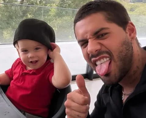 Zé Felipe reage a críticas por vídeo do filho com conotação sexual