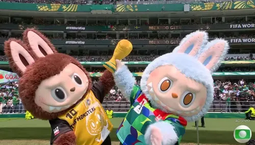 Apresentador da Globo confunde Labubu com mascote da Copa do Mundo