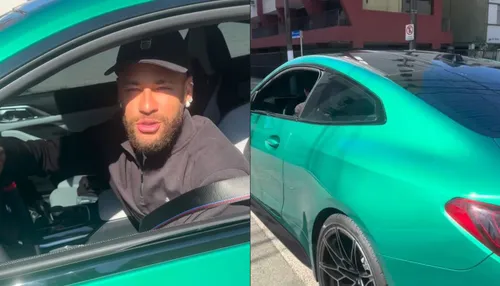 Avaliado em R$ 1 milhão: conheça o novo carro de luxo de Neymar Jr