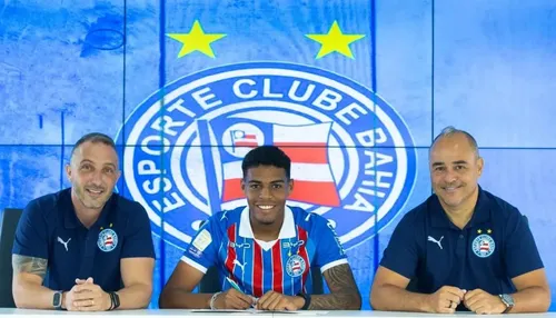 Bahia renova com joia da base após boas atuações no time principal