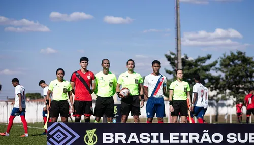 Sem entrar em campo, Bahia vence por 3 a 0 no Brasileirão Sub-17