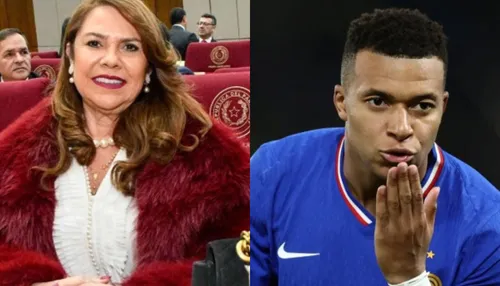 Senadora paraguaia comete racismo contra Mbappé, que responde à altura