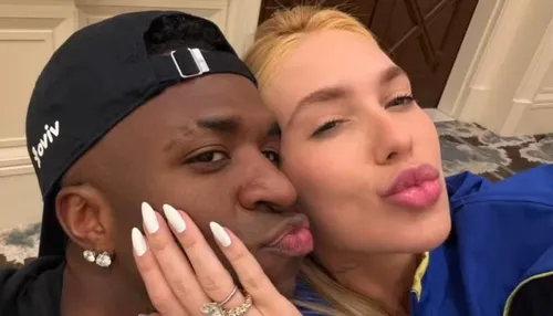 Vini Jr. dispensa mulheres para ficar com Virginia na Copa, diz jornal