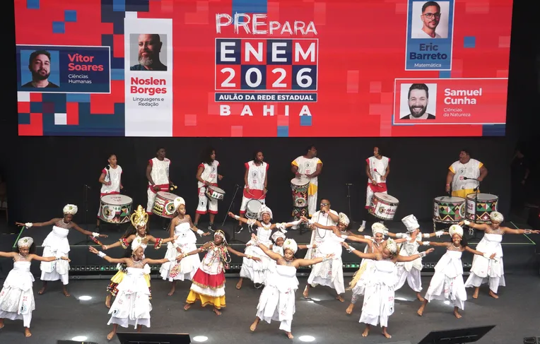 Aulão prepara estudantes da Bahia para Enem 2026