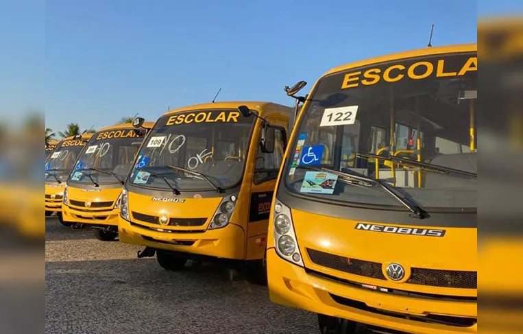 Bahia recebe 29 ônibus escolares para facilitar tráfego em zona rural