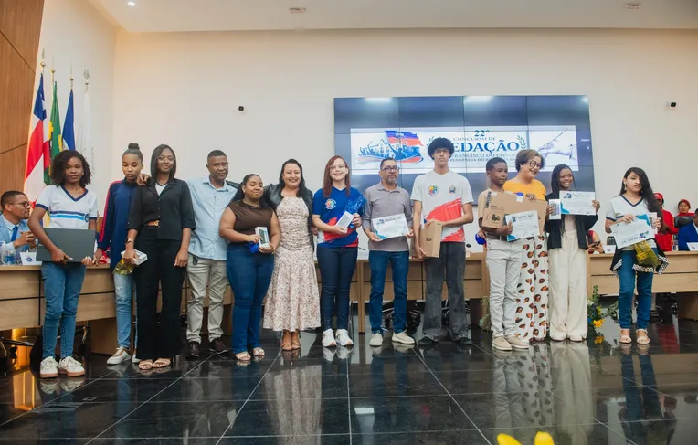 Concurso de redação premia estudantes de São Francisco do Conde; veja lista