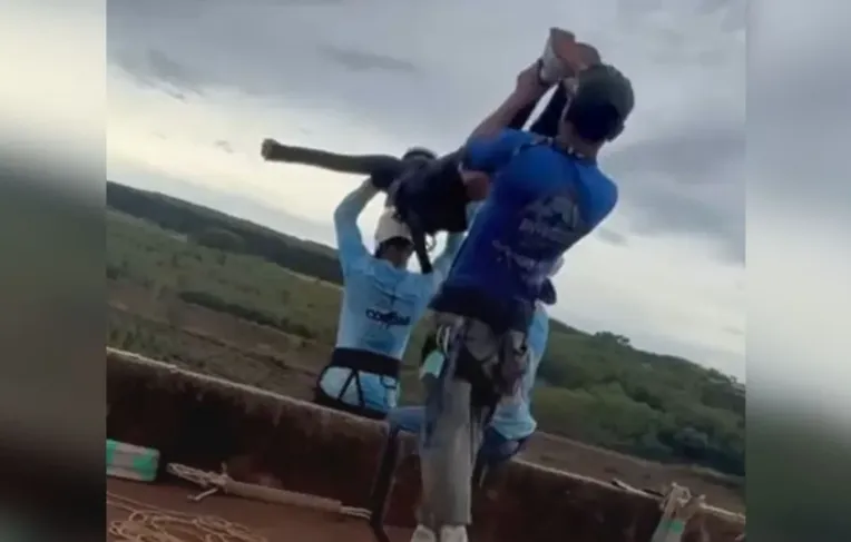 Empresa esquece corda de segurança e jovem morre em rope jump