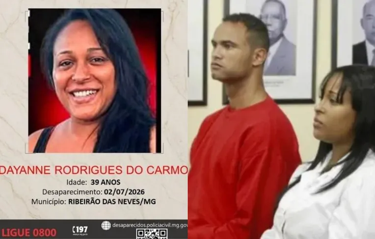 Ex-mulher do goleiro Bruno é encontrada e internada em hospital