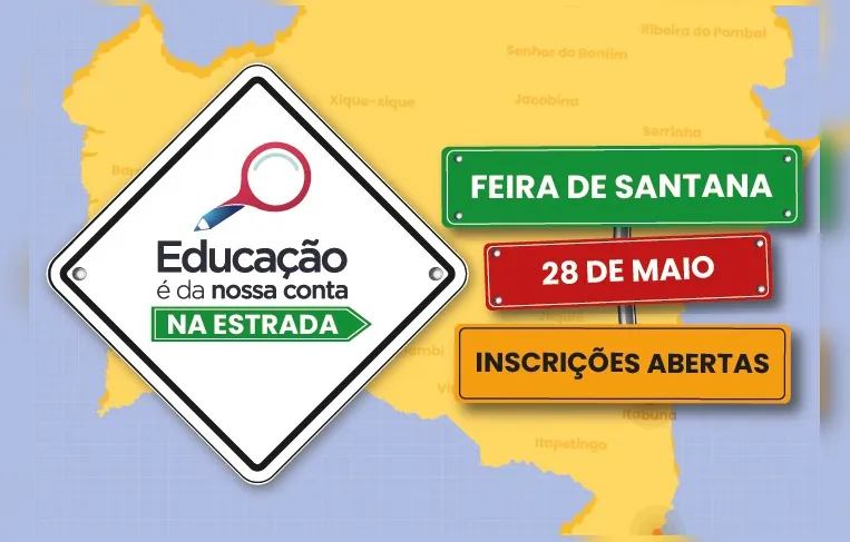 Feira de Santana recebe evento gratuito sobre educação pública